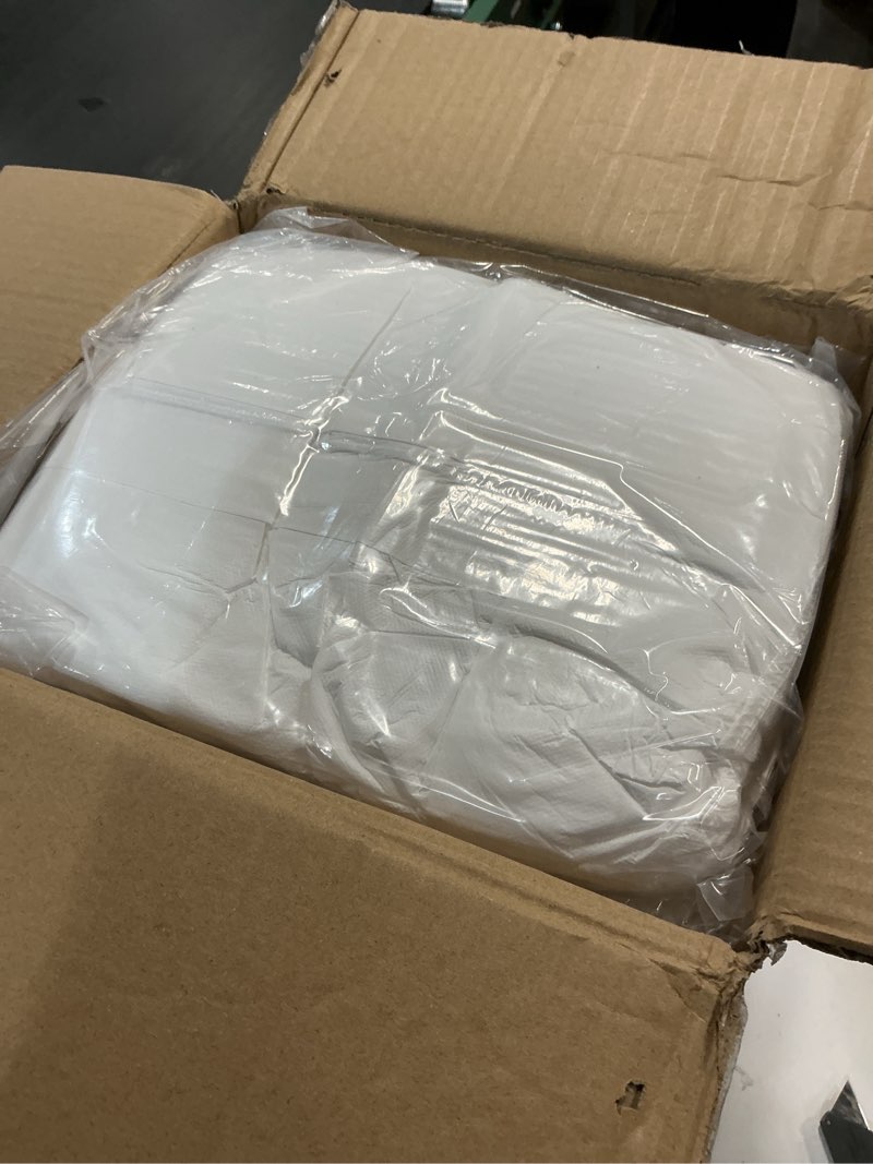 Condition photo showing New/Like New for Medical Nation Hazmat Suits Disposable | 25 Pack, 3X-Large | Non-Hooded Protective Coveralls - Heavy