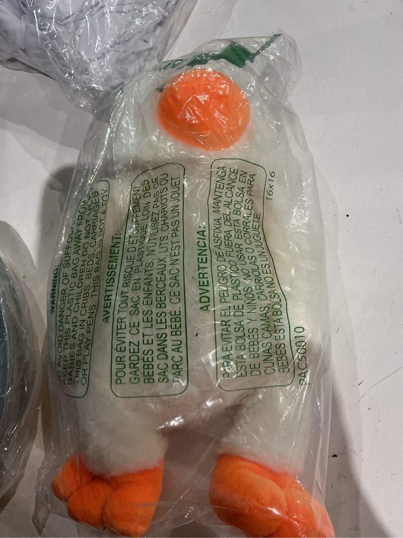 Condition photo showing Good Condition for pet lou 15 inch duck plush dog toy, durable super-soft fabric squeaky interactive toy for chewers, heavy duty stuffed dog toy, longest-lasting