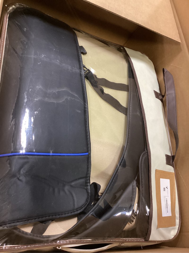 Condition photo showing Good Condition for FREESOO Tacoma 2016-2023 Seat Covers Custom Fit for Toyota Tacoma Double Crew Cab Faux Leather Full Set Pickup Truck Seat Covers (Full Set, BlackBlue) 2016-2023 Full Set Black-Blue