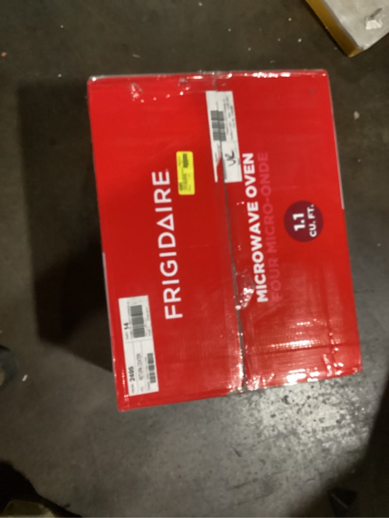 Condition photo showing Good Condition for (Similar to) FRIGIDAIRE Stainless Steel Microwave Oven, Multi Function, Programmable, 1.1 Cu Ft 1000-Watt