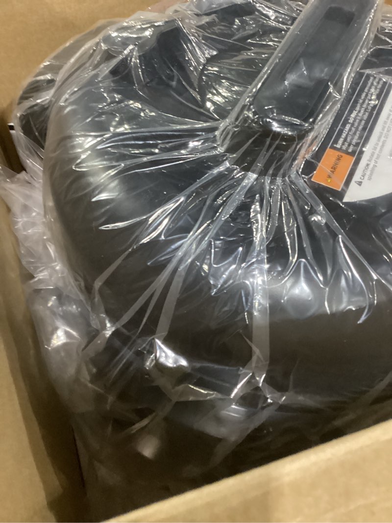 Condition photo showing As Is for not tested ninja hyperheat 9-in-1 6.5-qt pressure cooker | steams, slow cooks, sears, sautés, sous vide, yogurt & more | with simpliserve pot | powerful 1200-watt | blue macaron | pc201