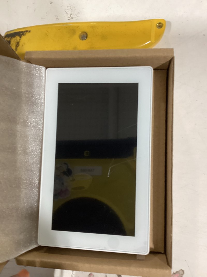 Condition photo showing As Is for lanbon l10 large lcd smart light switch, custom display & icons, 6-in-1 1/2/3/4 gang & curtain, 2.4ghz wifi, compatible with alexa & google home, motion wake screen, no dimmer, neutral wire required l10-hs tuya 1/2/3/4 gang light switch