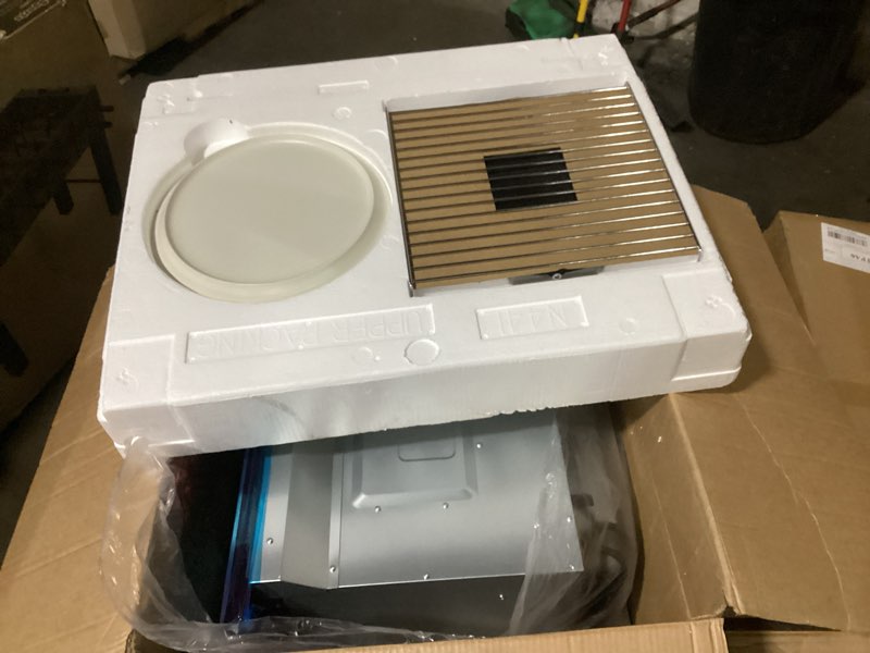 Condition photo showing New/Like New for koolmore 30 in. built-in microwave with convection oven and air fryer, 1000w power with 10 levels, ul listed and 1.6 cu. ft. capacity in stainless-steel (km-cwo30-ss) ?built-in 30 in/1.6 cu. ft.