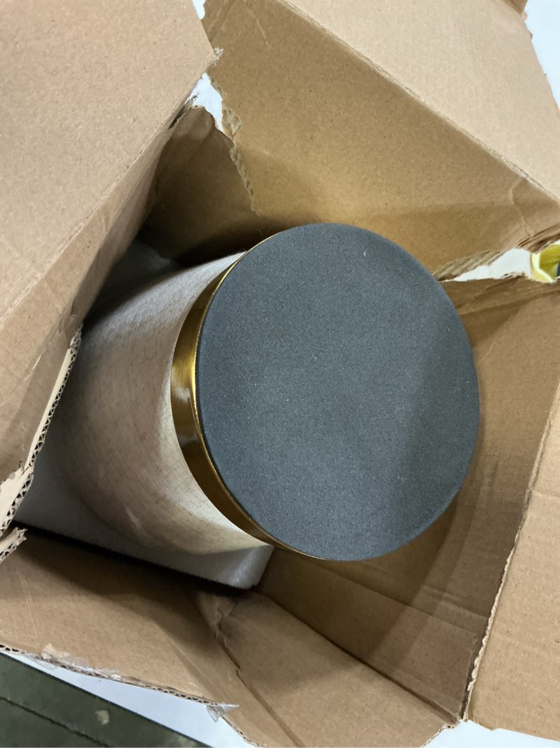 Condition photo showing As Is for 2-pack bedside table lamp?3 level dimmable touch control lamp?6000mah battery, usb charging port, led bulb included, suitable for bedrooms, desks, and dining tables white - 2pcs