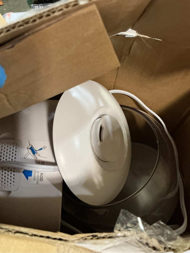 Condition photo showing As Is for Dreo Smart Humidifiers for Bedroom, Top Fill 4L Supersized Humidifier Large Room with 28 dB, 36H Runtime, Touch/APP/Voice Control, Nightlight, Cool Mist Humidifiers for Baby, Plants, Indoor, White