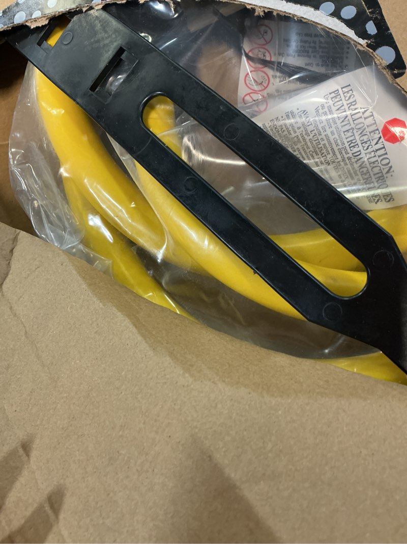 Condition photo showing Good Condition for relaxweex 6ft nema 10-50 50amp extension cord nema 10-50p male to 10-50r female, 50a 3 prong electric range oven stove extension power cord, stw 8 awg/3c gauge, 250v, 12500w, etl listed black,yellow 6 ft
