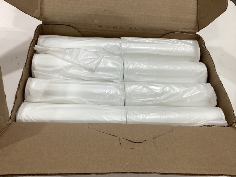 Condition photo showing Good Condition for tough guy trash bags 20 to 30 gal. 16 micron pk250 ( 8 rolls 25 per roll)