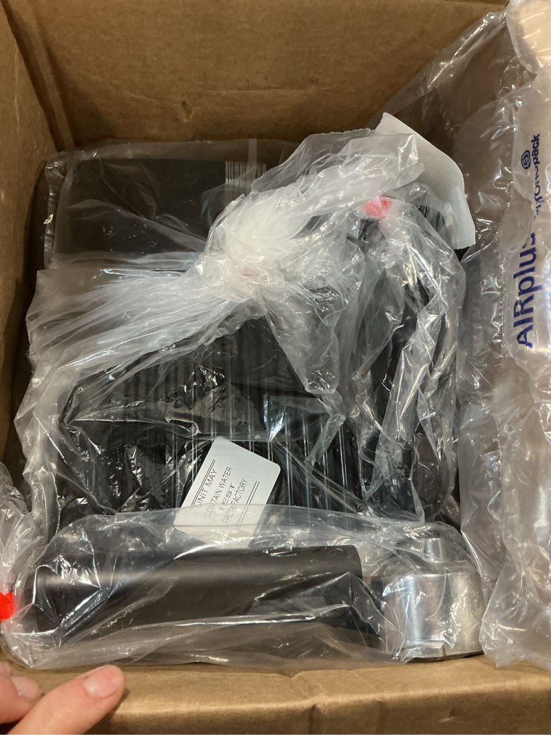 Condition photo showing Good Condition for Mr. Coffee Espresso and Cappuccino Machine Stainless Steel Programmable Coffee Maker with Automatic Milk Frother 15-Bar Pump Ideal for Home Baristas