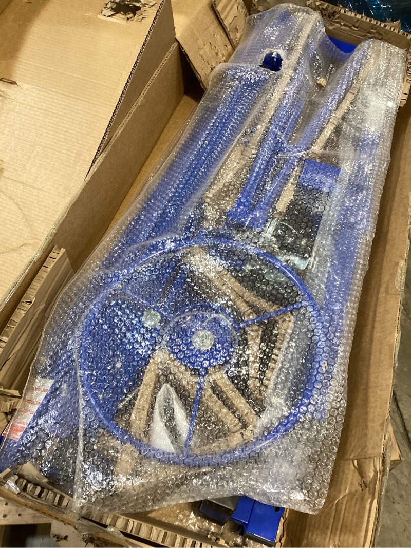 Condition photo showing New/Like New for Rovibek Drywall Lift 11 FT, Sheetrock Lift Drywall Lift for Ceiling, Drywall Panel Hoist 360° Adjustable Foldable, 150 lbs Heavy Duty Drywall Lifter for Home Improvement (Blue) Blue 11 ft