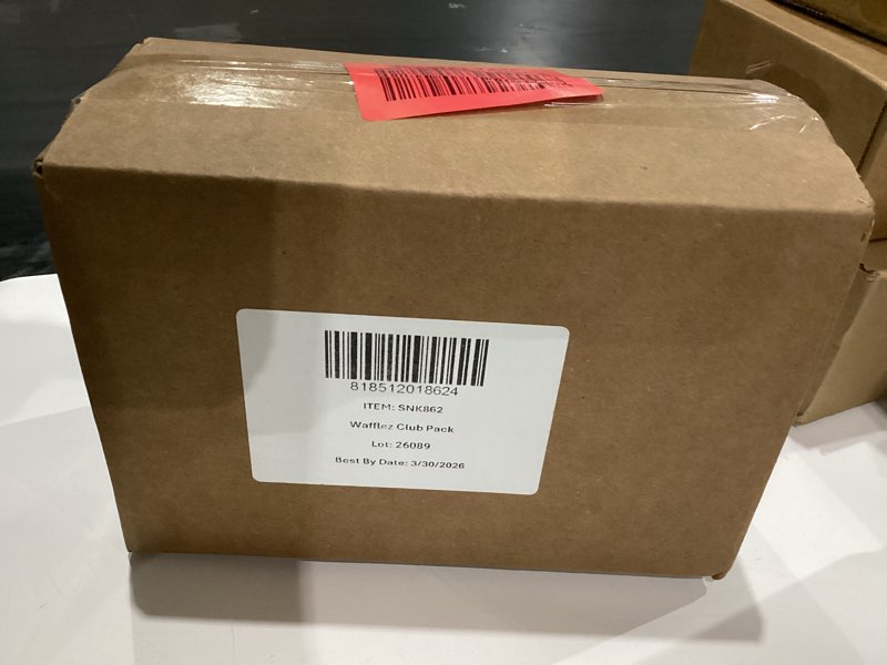 Condition photo showing New/Like New for Sprout Organics, Toddler Snack Variety Pack, Single Serve Waffles (30 Count) Variety 30 Waffles