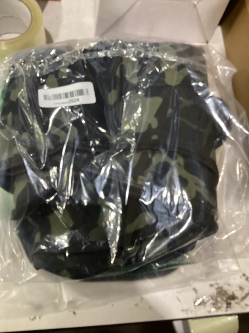 Condition photo showing As Is for leofishing portable folding fishing pole bag 3.94ft/4.59ft/5.25ft fishing rod and reel protective case fishing tackle storage bags carry organizer outdoor for fishing 3 size small(120cm/3.94ft)
