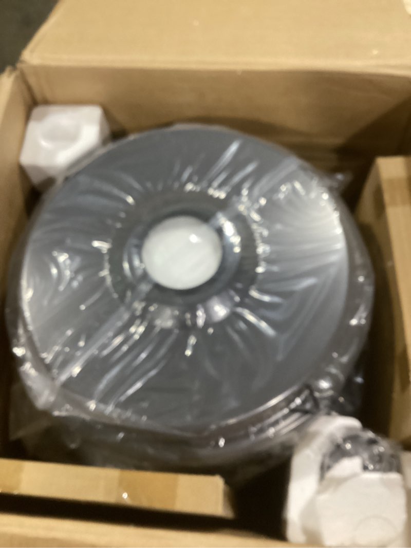 Condition photo showing Good Condition for Amazon Basics 46,000 BTU Outdoor Propane Patio Heater with Wheels, Commercial & Residential, Slate Gray, with Water Tank, 32.1 x 32.1 x 91.3 inches (LxWxH) Slate Gray Powder Coated