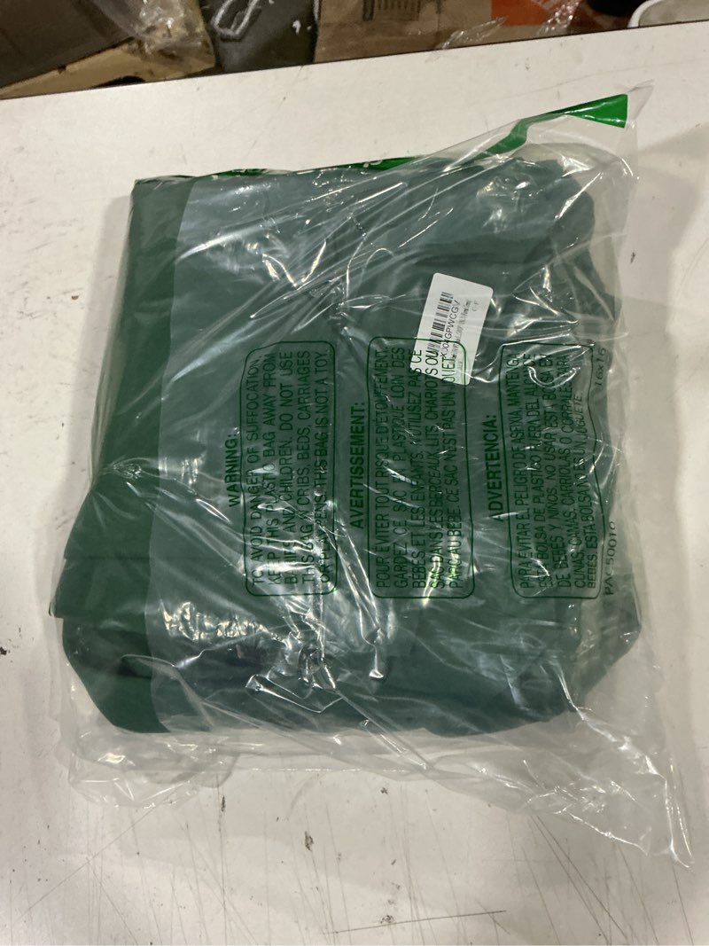 Condition photo showing Good Condition for eliteshade usa 9ft patio umbrella replacement covers 8 ribs market umbrella canopy cover (canopy only) (forest green) 9ft 8 ribs forest green
