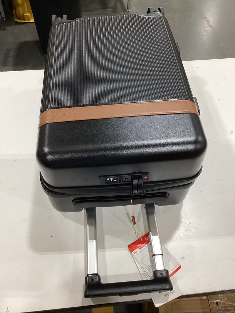 Condition photo showing Good Condition for lovevook carry on luggage 22\\\" 24\\\"(only us )black&brown