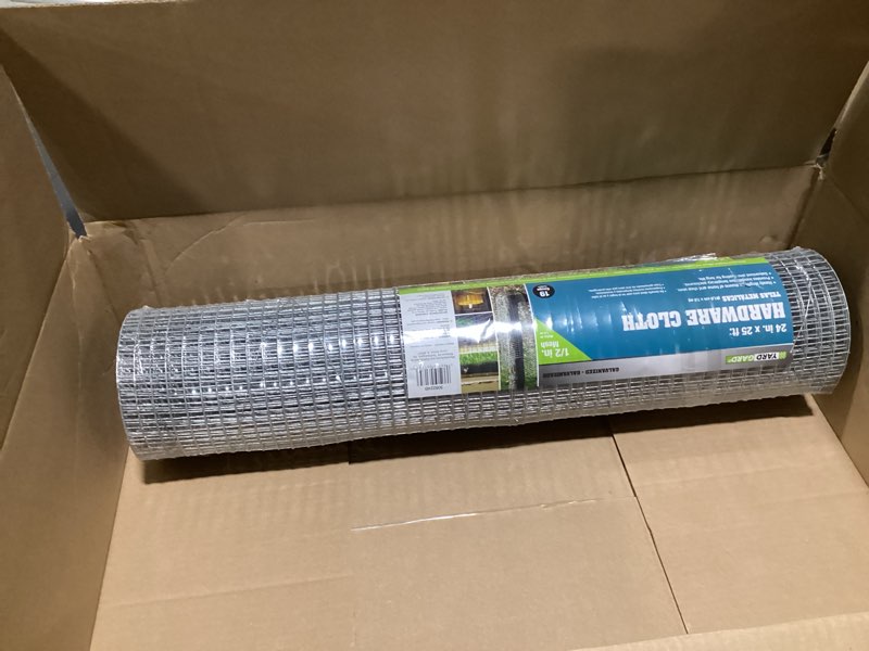 Condition photo showing New/Like New for yardgard 308224b hardware cloth, 2-feet by 25-feet, silver