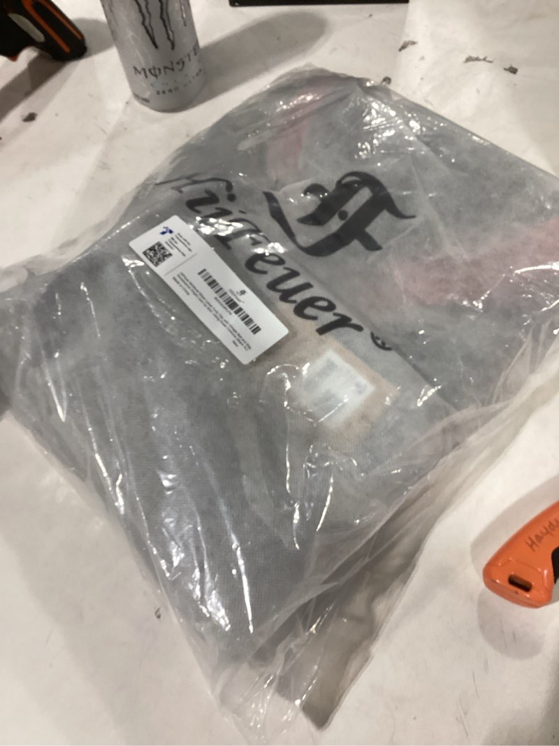 HiiFeuer Medieval Stripe Loose Tunic Top, With Vintage Belt and Bag, Renaissance Knight Lace Up Shir