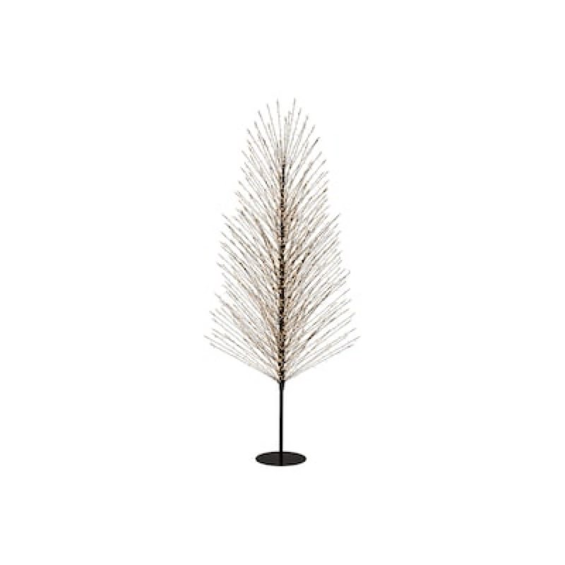 ge 7-ft led twinkling branch christmas tree decoration