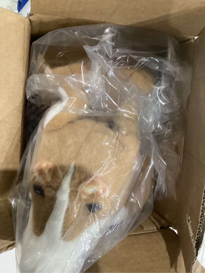 Condition photo showing Good Condition for Corgi Dog 20 Inch Realistic Lifelike Louie Welsh Corgi Dog Plush Stuffed Animal Pet Dog Huggle Furry Corky