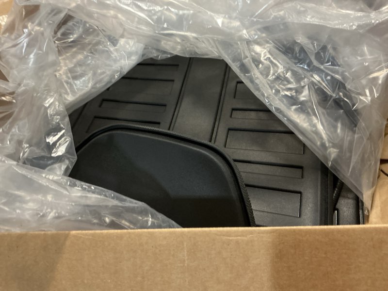 Condition photo showing Good Condition for elsetyler cargo liner for 2021 highlander - tpo all weather heavy duty waterproof rear cargo tray trunk floor mat protector for 2020 2021 2022 toyota highlander (only fits models without subwoofer)