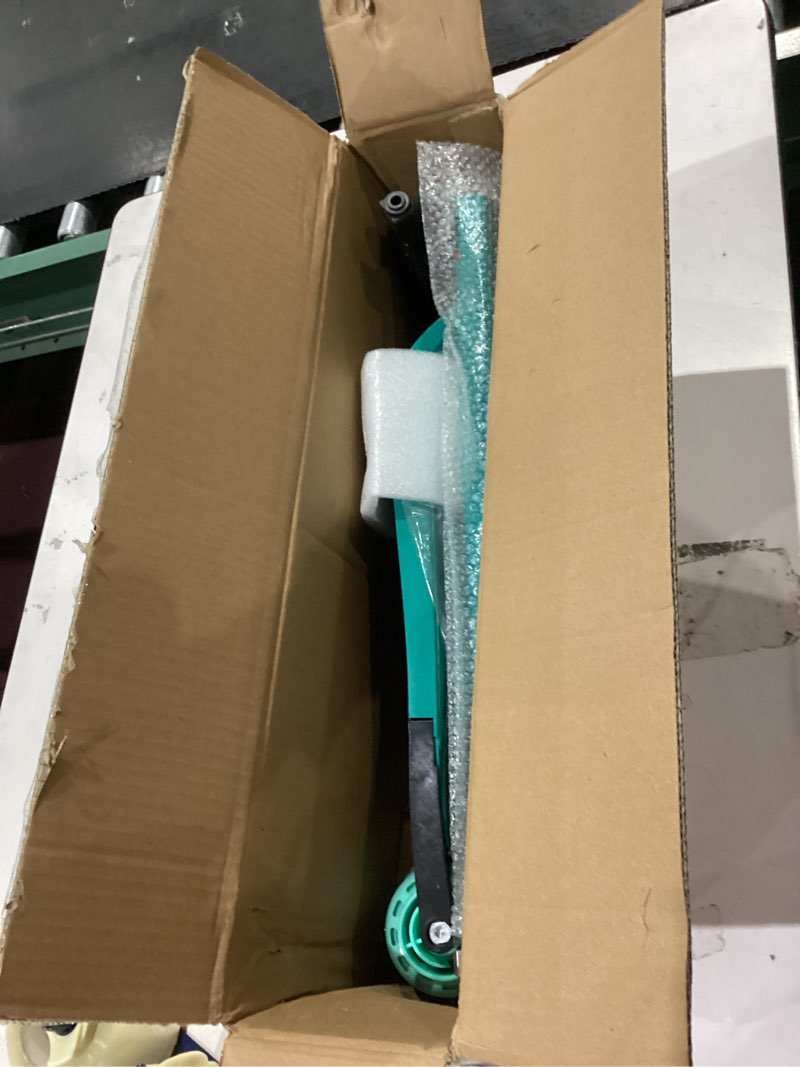 Condition photo showing Good Condition for Gotrax KS1 Kids Kick Scooter, LED Lighted Wheels and 3 Adjustable Height Handlebars, Lean-to-Steer & Widen Anti-Slip Deck, 3 Wheel Scooter for Boys & Girls Ages 2-8 and up to 110 Lbs Green