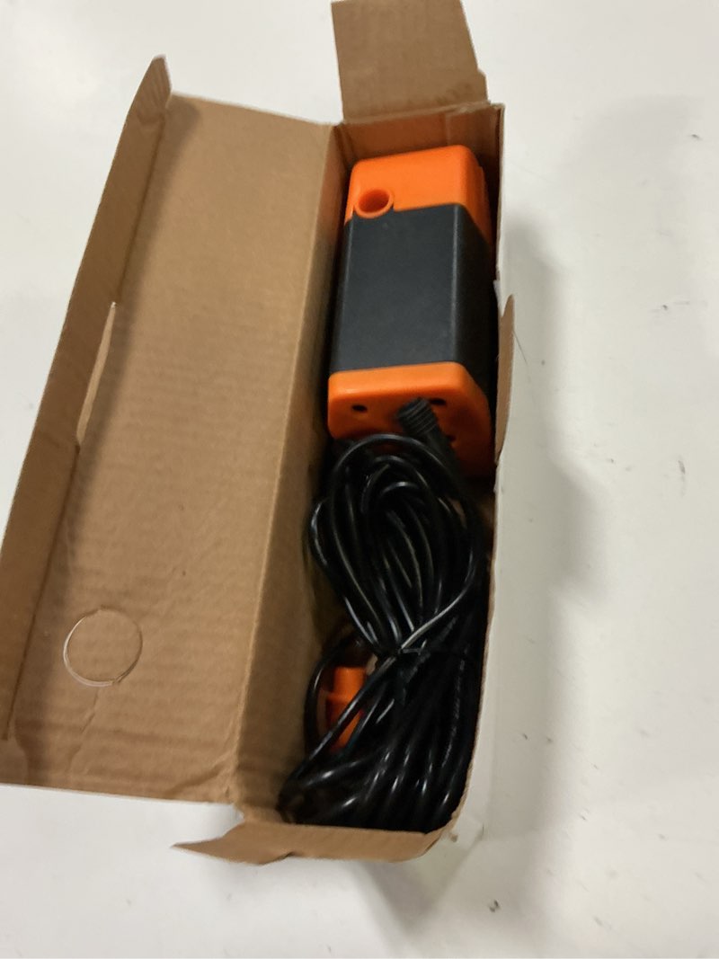Condition photo showing Good Condition for poposoap orange water pump, fountain pump with 16ft power cord?suitable for 25w/30w/35w/45w solar water fountain suitable for 25w-45w solar fountain?orange?
