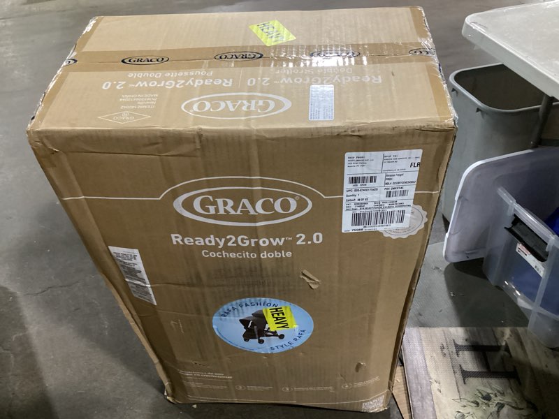 Condition photo showing New/Like New for Graco Ready2Grow LX 2.0 Double Stroller Features Bench Seat and Standing Platform Options, Clark