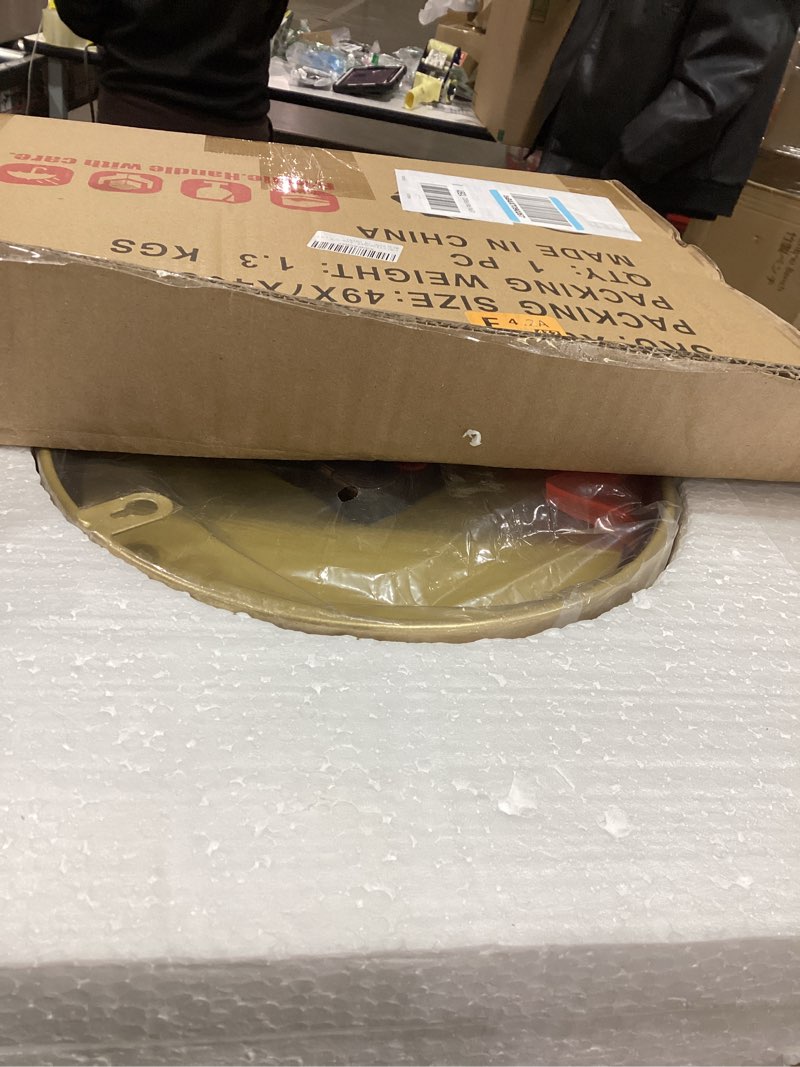 Condition photo showing Good Condition for Vintage Wall Clocks Living Room,Decorative Antique Large Wall Clocks,21" x 15" Digital Retro Silent Wall Clock Battery Operated for Bedroom Kitchen Entryway Office Decor 21"W x 15"H