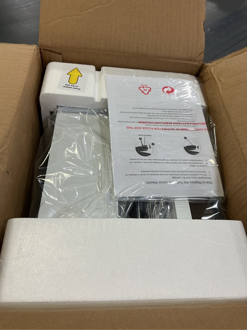 Condition photo showing Good Condition for LP&No.1 Wireless Turntable with Stereo Bookshelf Speakers, Retro Record Player with Wireless Playback, 3 Speed Belt-Drive Vintage Turntable with Auto Off, Milk White