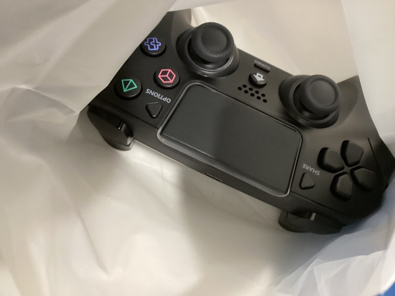 Condition photo showing New/Like New for GUOC LED Wireless Controller for PS5 with Hall Effect Joystick and Trigger,4 Macron Boutton Extended Grip Controller Compatible with PS5 Pro/Slim, Dual Vibration, Remap/Turbo Function Black