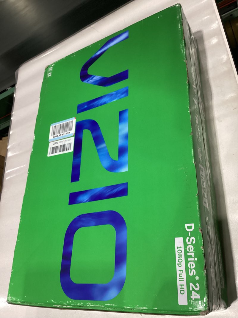 Condition photo showing As Is for *only TV* VIZIO 24-inch D-Series Full HD 1080p Smart TV with Apple AirPlay and Chromecast Built-in, Alexa Comp
