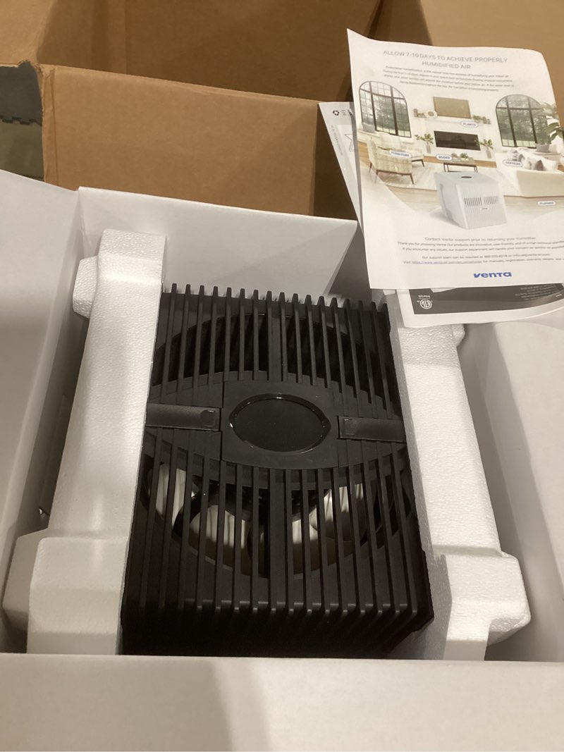 Condition photo showing As Is for AH515 Original Connect Filter-Free Evaporative Humidifier - Spaces up to 375 ft² - Black - WiFi Compatible Black 375 ft²