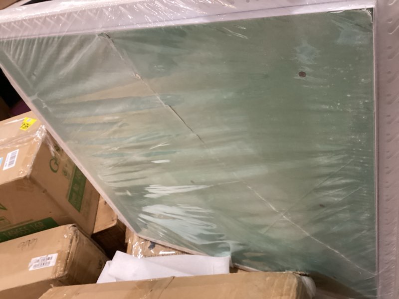 Condition photo showing As Is for byson drywall access panel 24x24 inches – wall access door with mud-in flange, heavy duty steel frame, 5/8” gypsum inlay, hidden hinged push lock 24 x 24 inches (5/8 inch thickness)