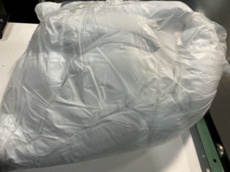 Condition photo showing Good Condition for white classic king pillow covers with zipper 2 pack - 20 x 36 ultra-soft, cozy and noiseless king pillow protector, 200 thread count, fade-resistant pillow shams white, 2 pack king
