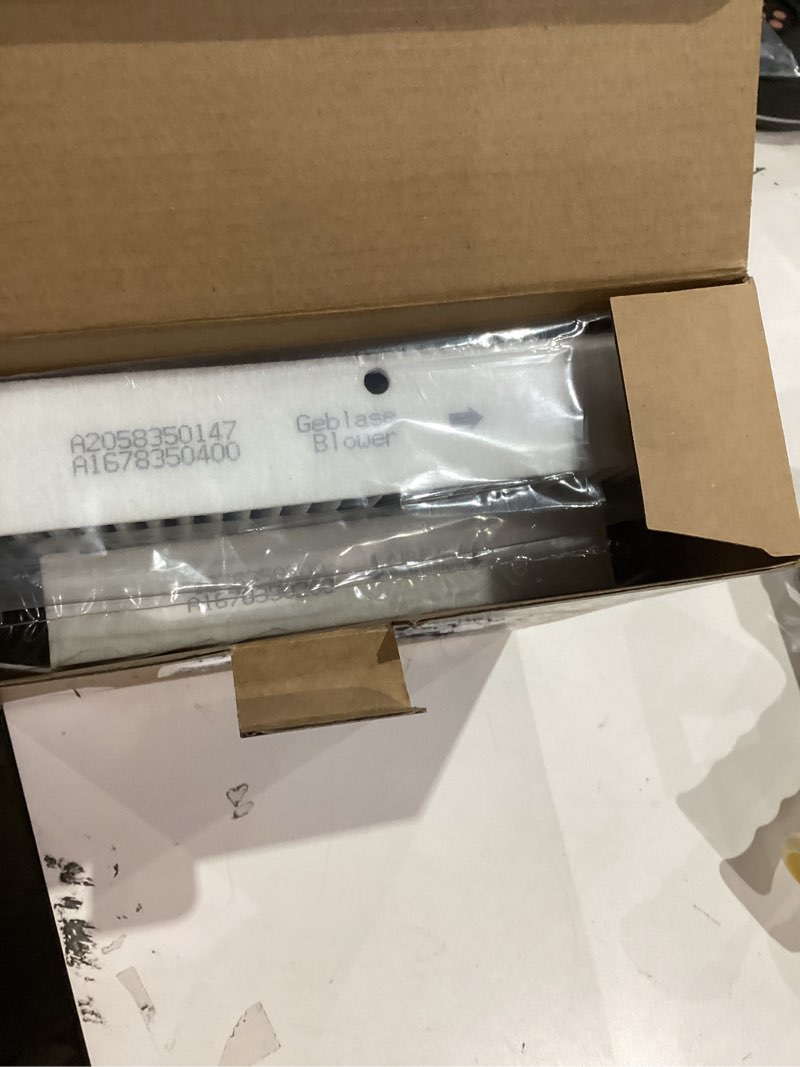 Condition photo showing New/Like New for Cabin Air Filter for 2020-2024 Mercedes GLE350, GLE450, GLE580, GLS450, GLS580, GLE53 AMG, GLE63 AMG S, GLS63 AMG Select Models, Replaces 1678350200, 1678350400, CU19014, WP10707, WP10544