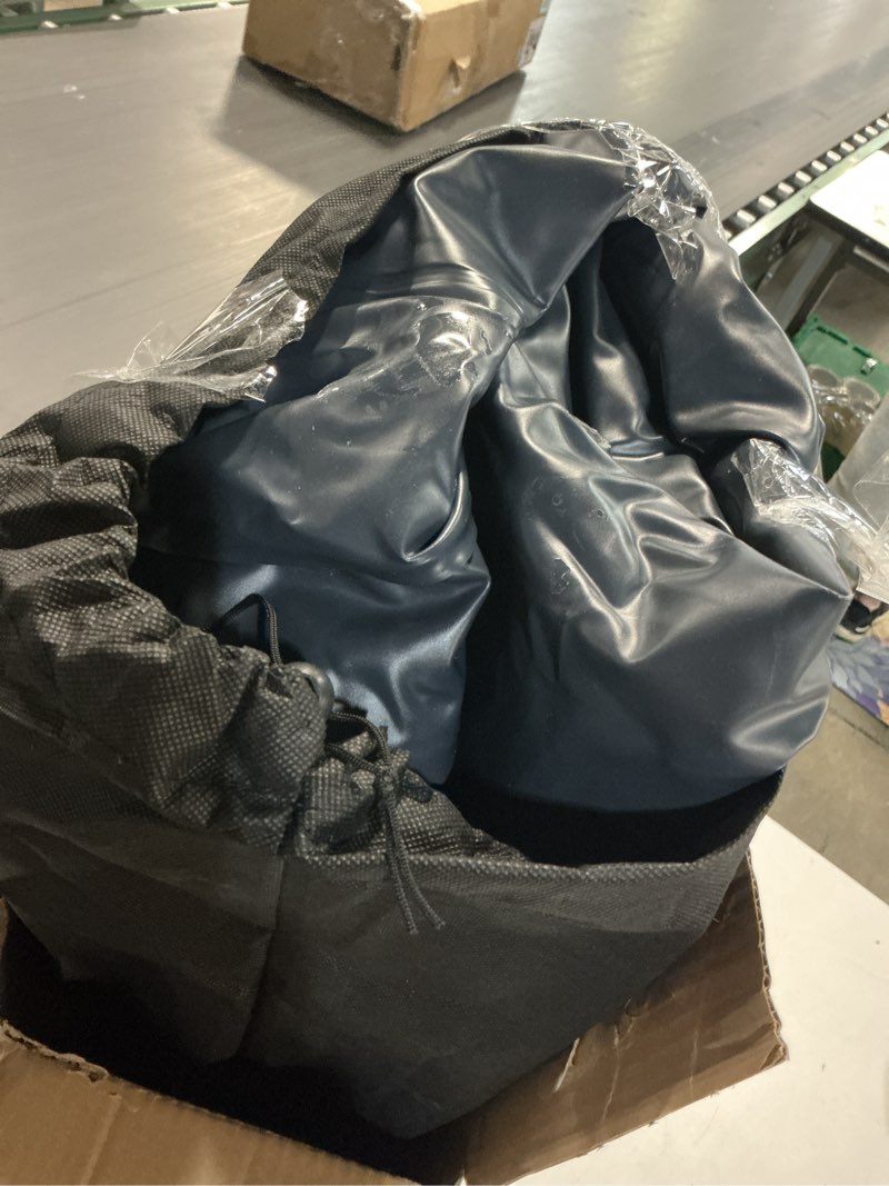 Condition photo showing As Is for Air Mattress Queen with Built in Pump, Inflatable Mattress Blow Up Mattress 16 Raised Comfort,Upgraded Surface Portable Bed, Air Bed for Home, Guest, Camping, Colchone Inflable, 650 lbs 16" Queen