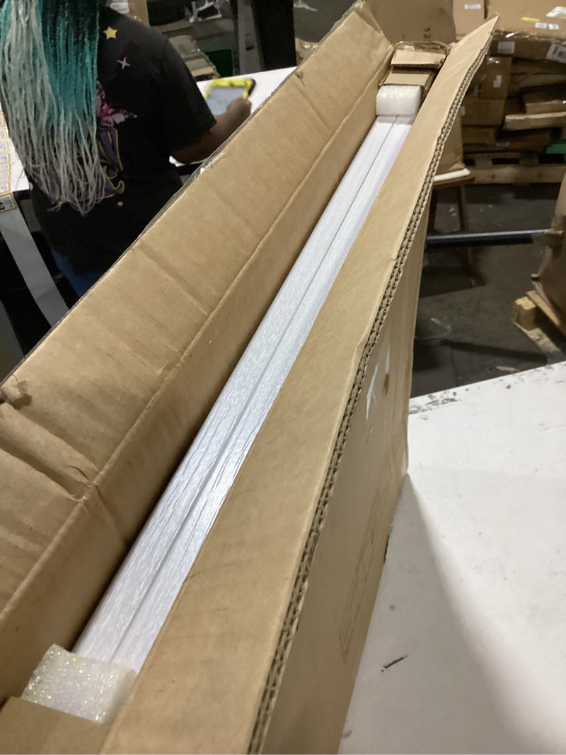 Condition photo showing Good Condition for similar to photo) qdssdeco 18x24 poster frame white wood frame with plexiglass horizontal and vertical formats hanging on the wall display picture, set of 2 white 18\"x24\"2pk