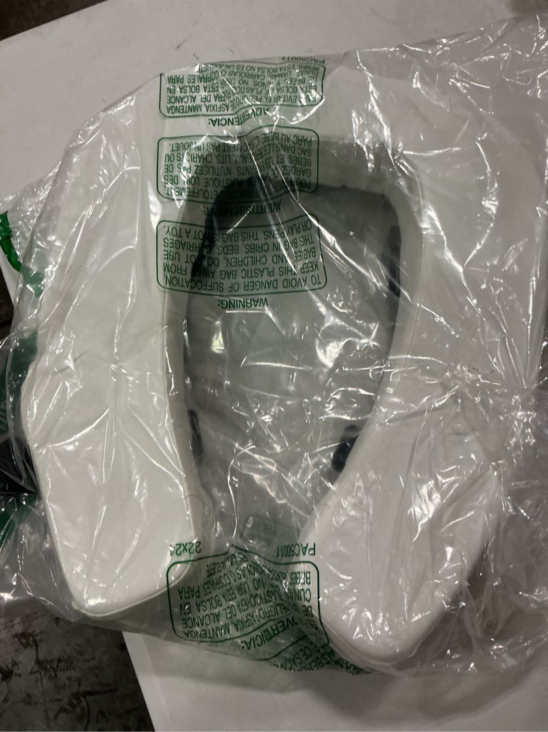 Condition photo showing Good Condition for lunderg padded toilet seat riser for seniors - adds 3 inches. universal fit - firm raised toilet seat cushion with high-density foam for enhanced comfort & elevation. post-surgery must have (white)