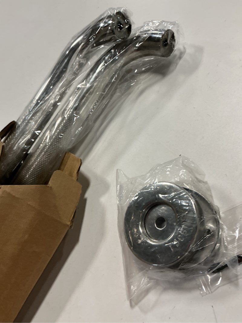 Condition photo showing Good Condition for grab bars for shower, 2 pack 24-inch anti slip shower handles for elderly, safety shower grab bar, stainless steel handicap grab bars for bathroom (polished nickel 1" diameter) 24 inch polished nickel 2
