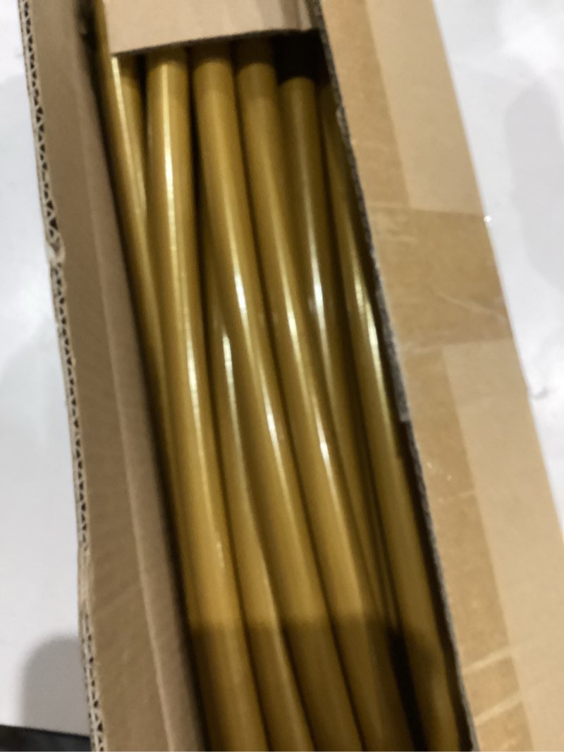 Condition photo showing Good Condition for 8FT Round Arch Backdrop Stand, Gold Circle Balloon Arch Frame Stand Heavy Duty Wedding Arches with Upgrade base for Ceremony Birthday Party Anniversary Bridal Graduation Decoration 8FT Gold
