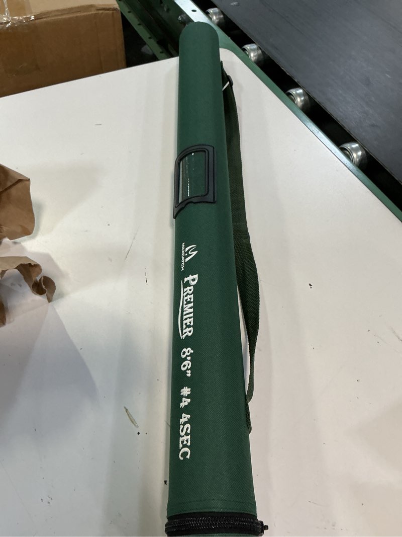 Condition photo showing Good Condition for maxcatch 3-12wt medium-fast action premier fly fishing rod-im8 carbon blank for high performance,with aa cork grip hard chromed guides premier series 8'6'' 4wt 4sec, m.fast