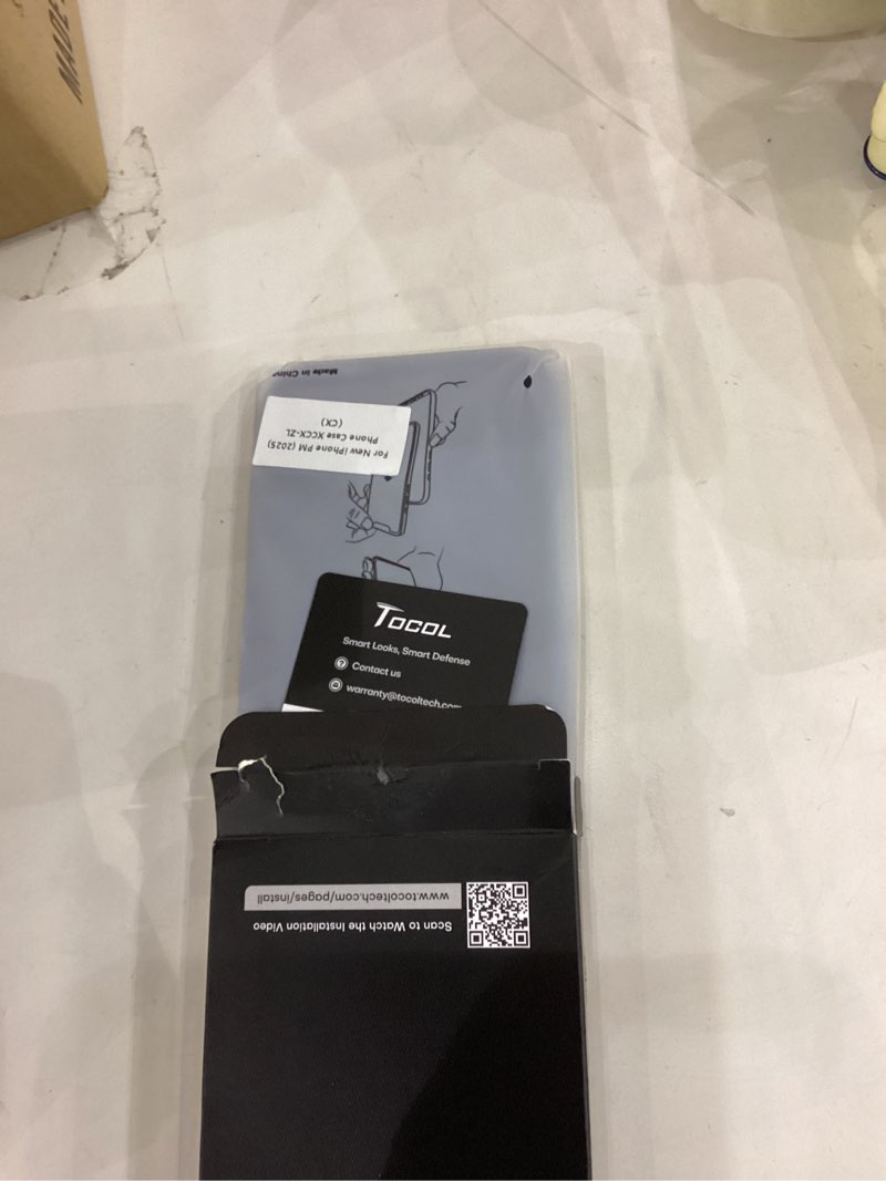 TOCOL for Phone 17 Max Pro Case, Full Camera Protection, Built-in Magnetic Ring, Compatible with Mag