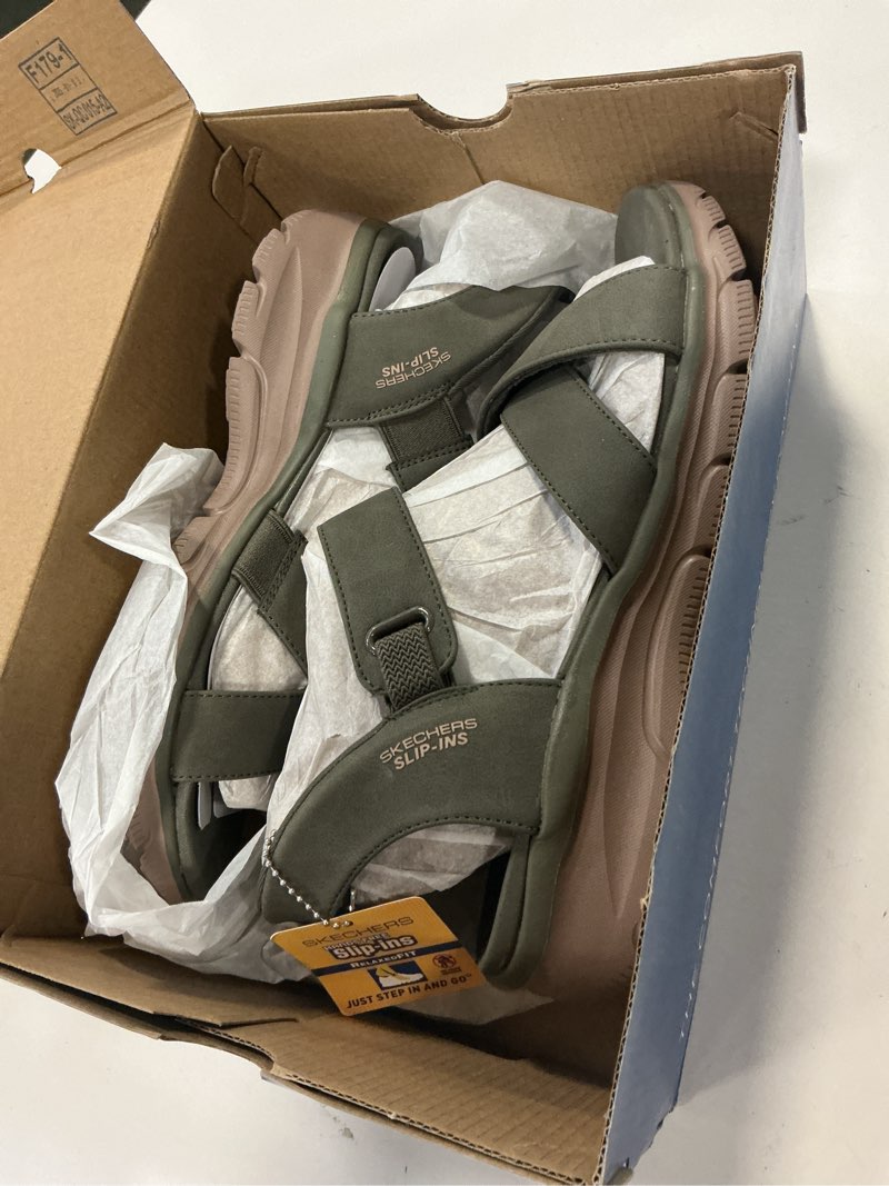 Condition photo showing Good Condition for Skechers womens Easy Going - Somewhere Sunny 9 Olive