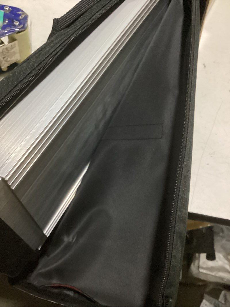 Condition photo showing Good Condition for 4ft telescoping aluminum portable wheelchair ramp with bag, 600lbs | anti-slip surface, smooth slide length adjustments, lightweight carry design, multi-step threshold compatibility, 2 pack 2 to 4 ft