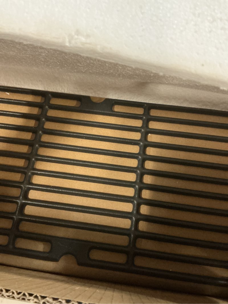 Condition photo showing New/Like New for 18 inch grill grates for charbroil performance 463342119, 463377017, 463347017, 463376018p2, 463376117, 463377117, grill grates replacement for char-broil 4 burner 475 463347519, 463347418, 463342119 cast iron for charbroil performance 4 burner