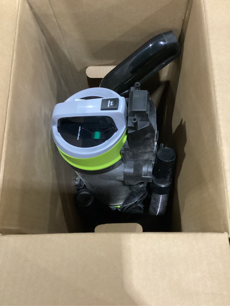 Condition photo showing As Is for Bissell 2252 CleanView Swivel Upright Bagless Vacuum with Swivel Steering, Powerful Pet Hair Pick Up, Specialized Pet Tools, Large Capacity Dirt Tank, Easy Empty Green