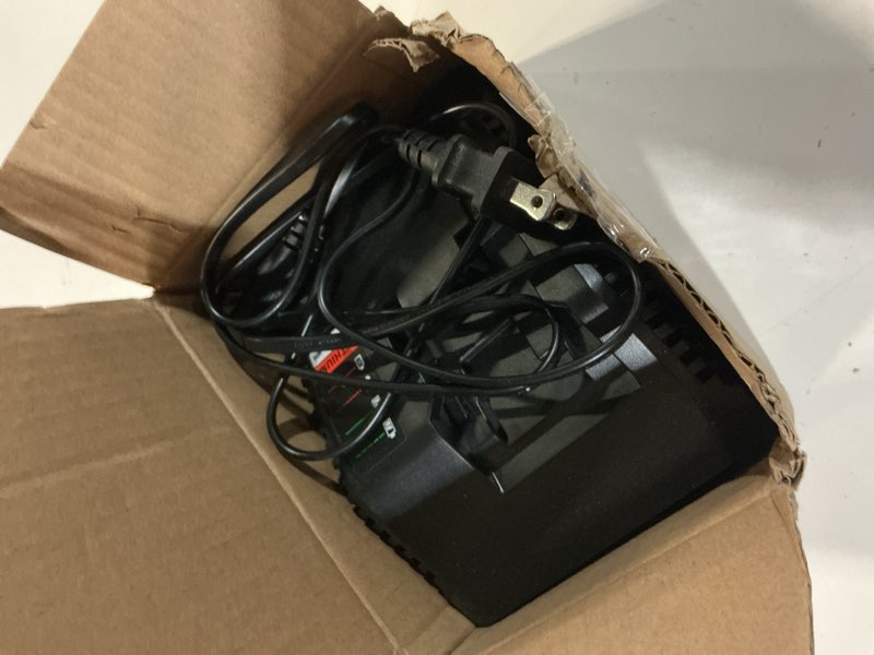 Condition photo showing Good Condition for biswaye 18v 3.0a fast charger compatible with porter cable 18v battery, pcxmvc charger compatible with porter-cable pc18b pc18blex pcc489n pc18blx 18 volt lithium nicad nimh battery with led indicator