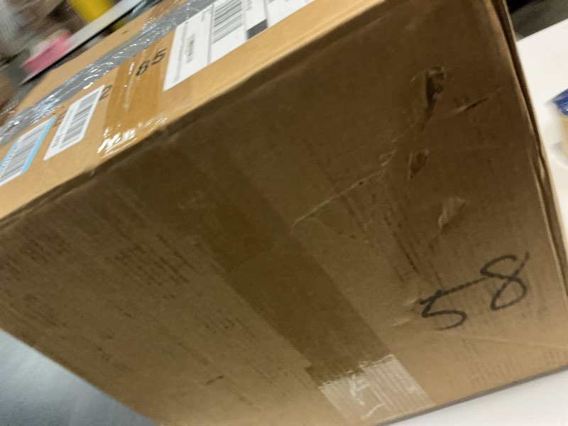 Condition photo showing New/Like New for 12 pack glass cylinder vases 16 inch tall clear flower vase for centerpieces, hurricane floating candle holder wedding decorations, floral vase bulk for table shelf party home deco (16 x 3.35 inch) 12 pack 3.35" w x 16" h