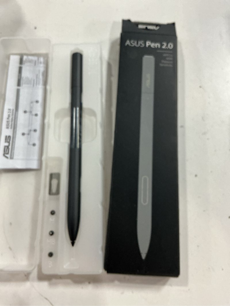Condition photo showing As Is for stylus pen for asus touchscreen devices, active digital pen with ultra-fine tip, 1024 pressure sensitivity, palm rejection for precision drawing and writing black