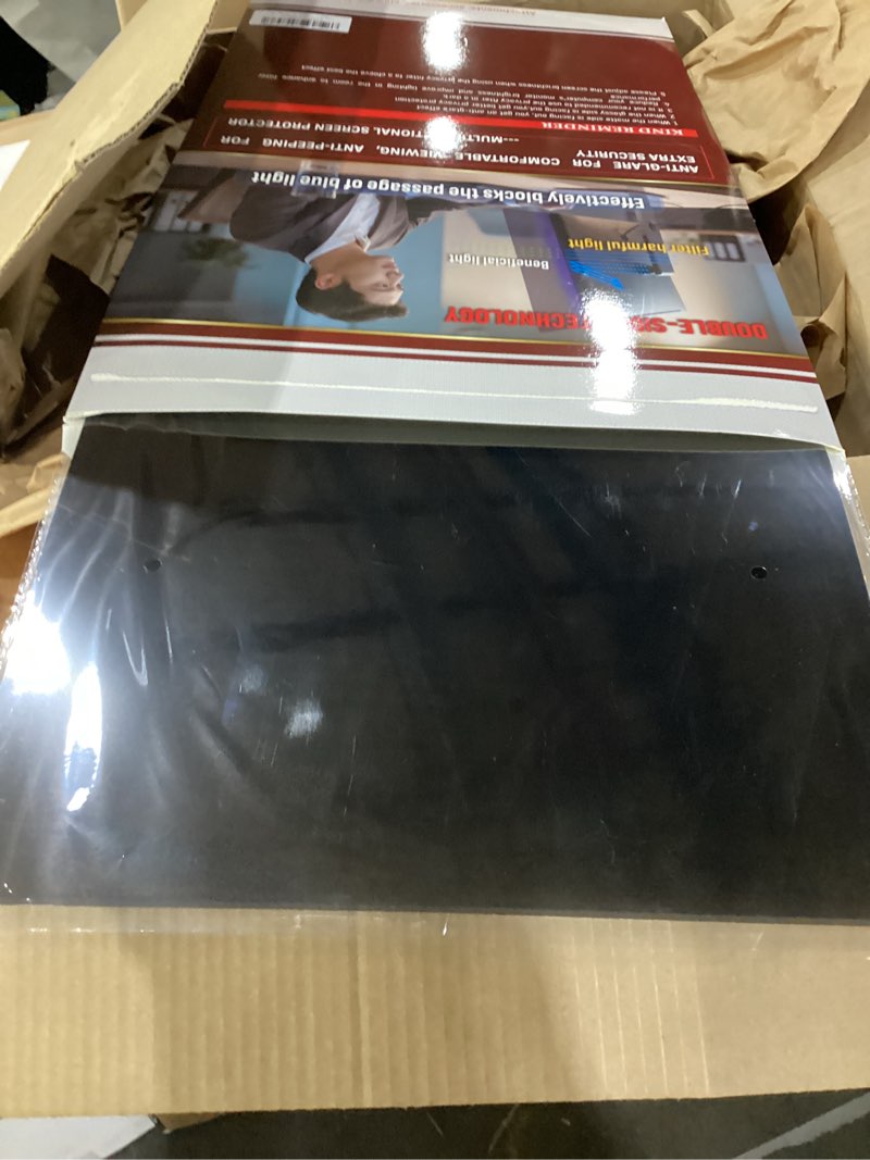 Condition photo showing Good Condition for [2-pack] 24 inch computer privacy screen filter (16:9 aspect ratio) | removable,anti glare & blue light blocking,compatible with hp dell lg asus acer samsung lenovo viewsonic monitor 24.0'' widescreen (16:9)