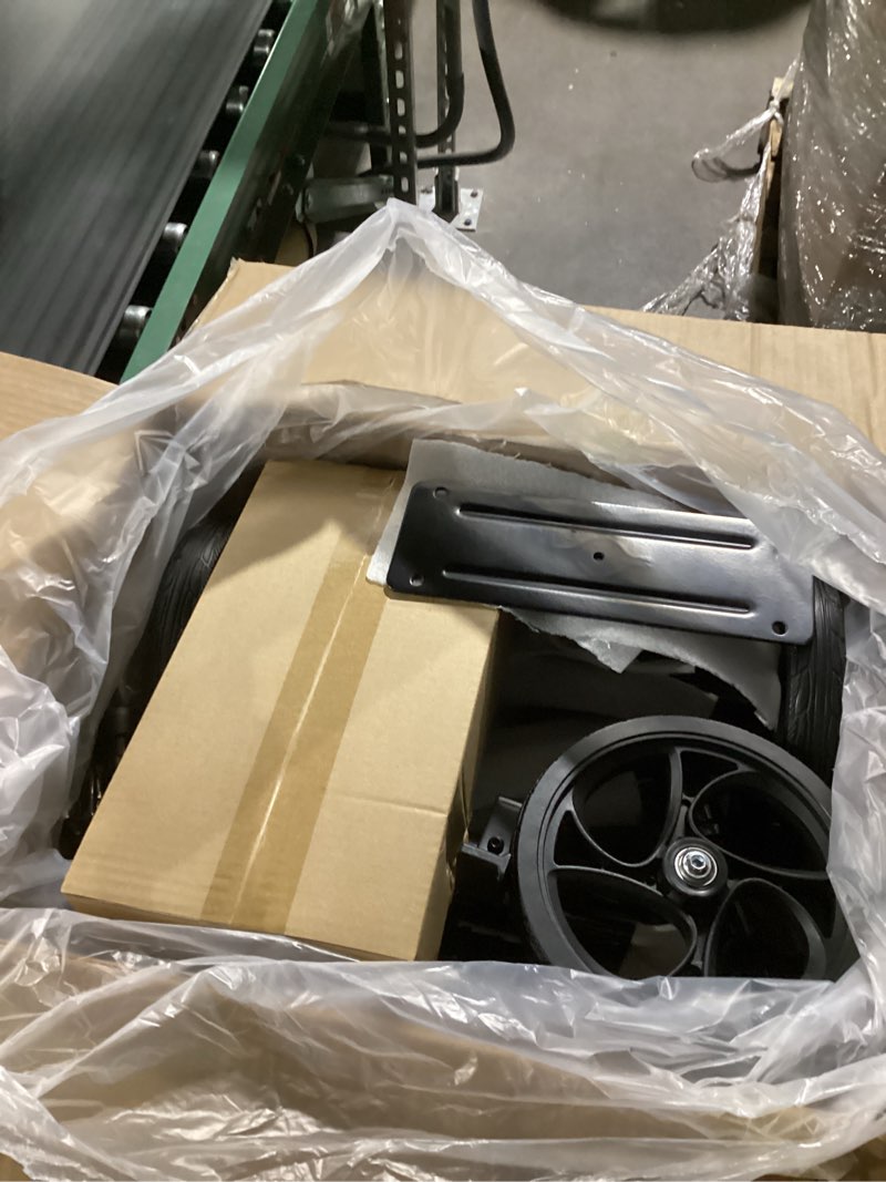 Condition photo showing Good Condition for Knee Scooter Steerable Knee Walker Deluxe Medical Scooter for Foot Injuries Adult Compact Crutches Black